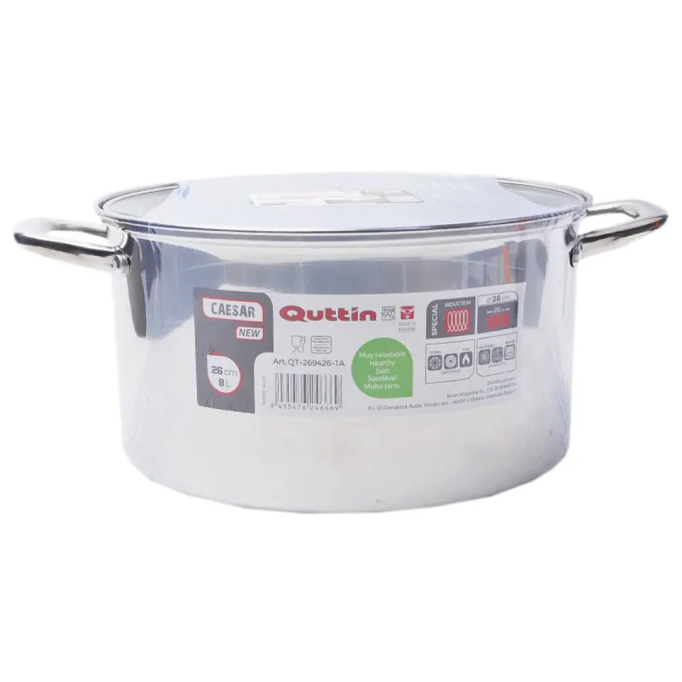 PANELA INOX INDUÇAO 26CM 1