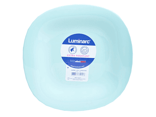 PRATO LADEIRO CARINE LIGHT TURQUESA - LUMINARC