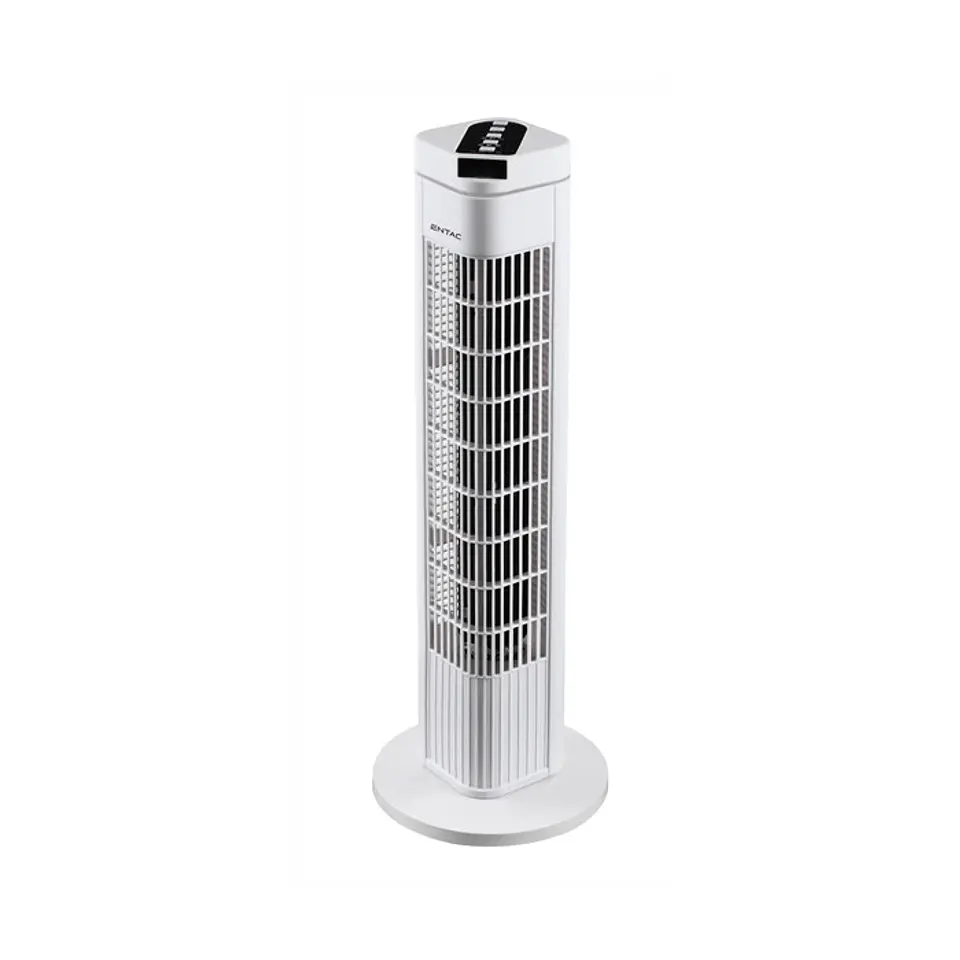 Ventoinha Entac Torre branca 50W com comando 1