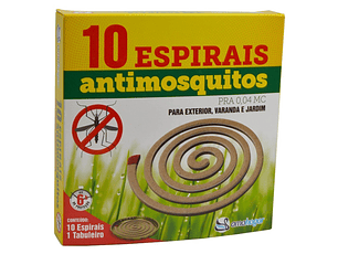 ESPIRAIS ANTI MOSQUITOS 