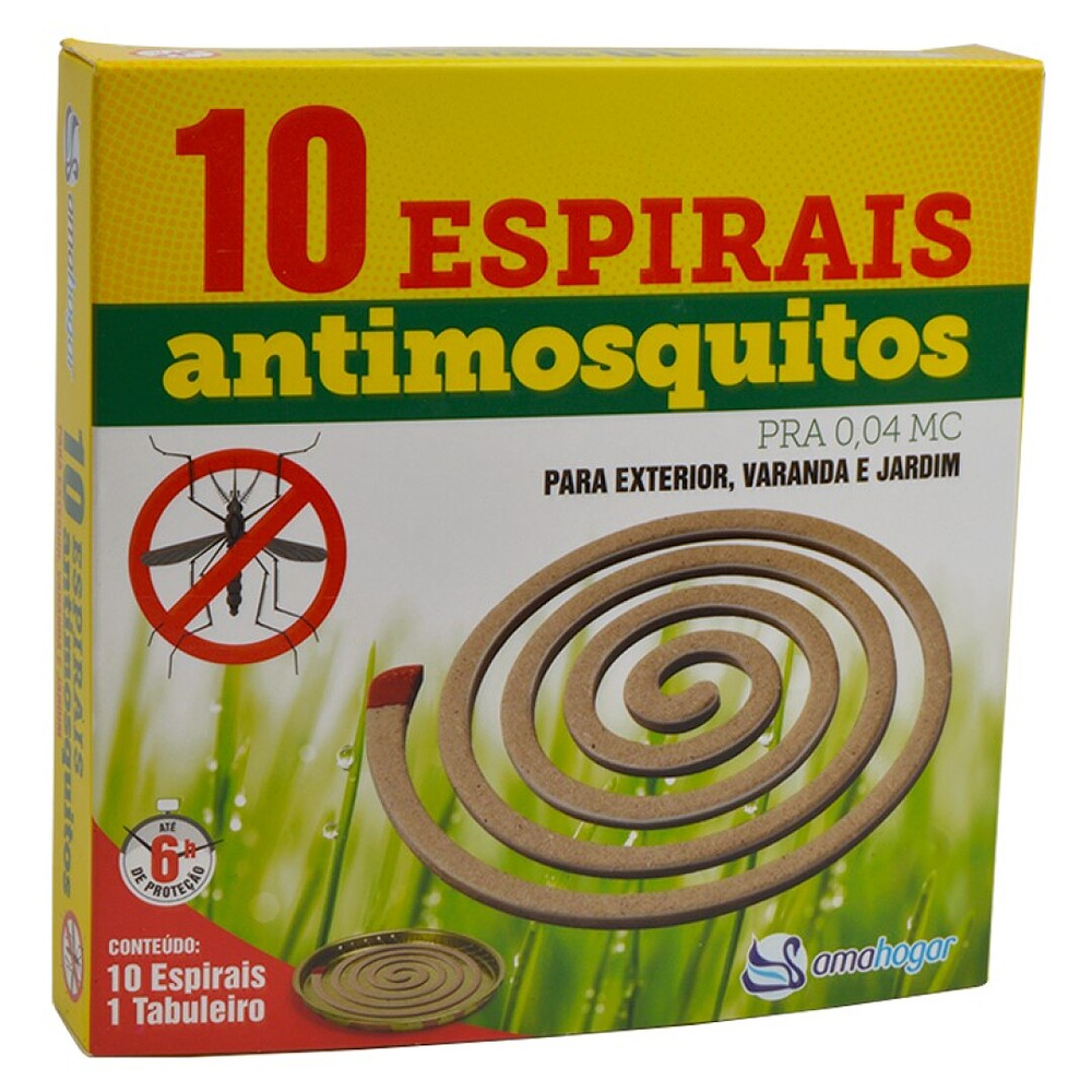 ESPIRAIS ANTI MOSQUITOS 