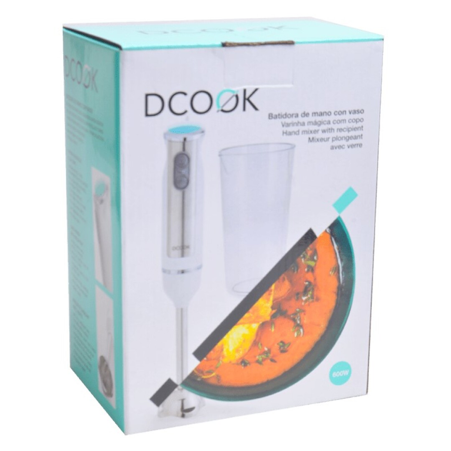 VARINHA MAGICA DCOOK 600W C/ COPO MEDIDOR