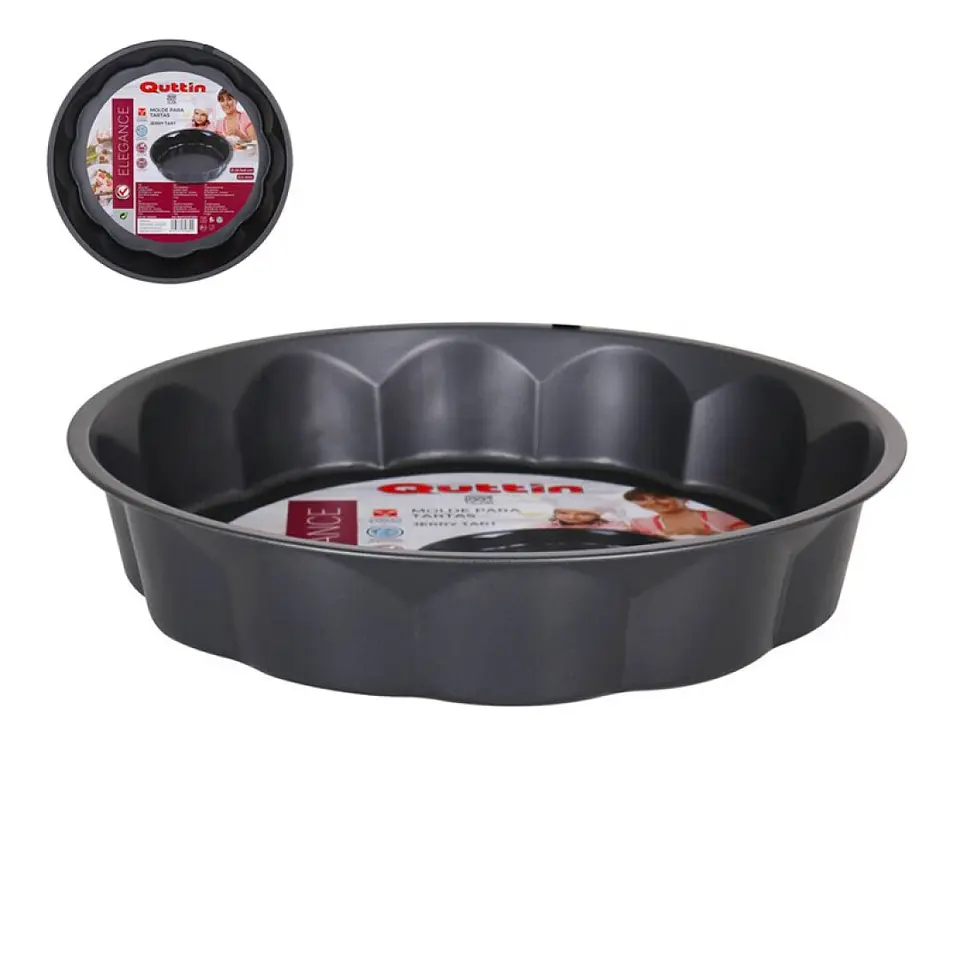 FORMA TARTE ANTIADERENTE 28,5X6CM QUTTIN 1