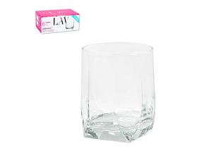 CONJ. 6 COPOS AGUA 320CC TUANA