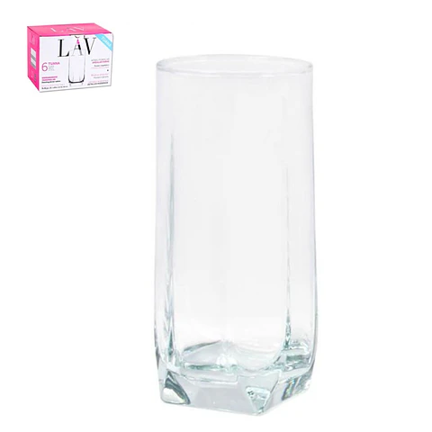 CONJ. 6 COPOS REFRESCO 330CC TUANA