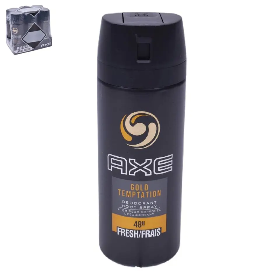 AXE DEO SPRAY GOLD TEMPTATION 150ML 1