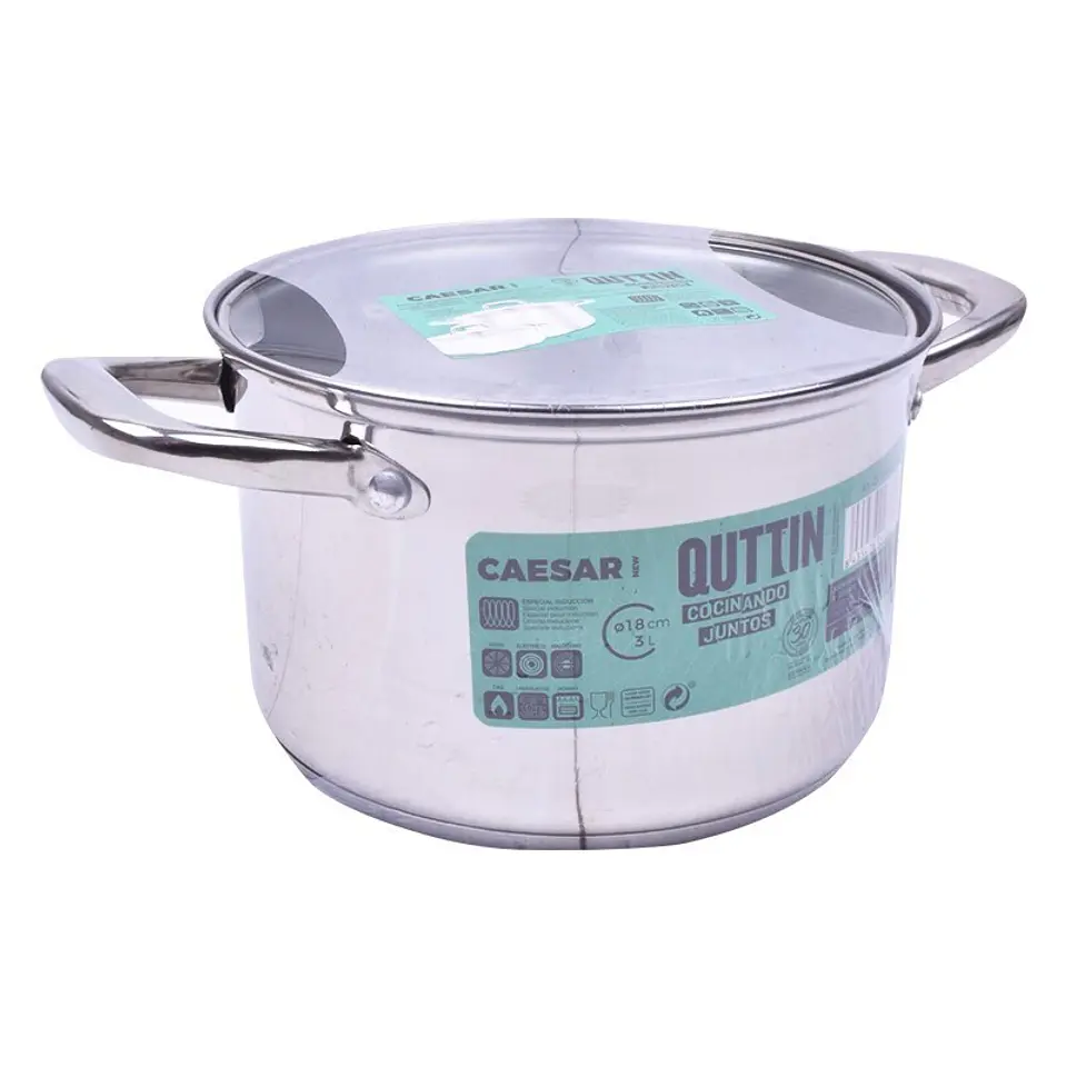 PANELA INOX INDUÇAO 18CM 269418-1A 1