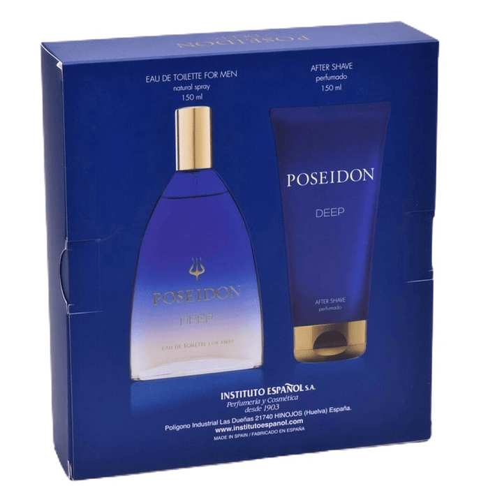 POSEIDON DEEP EDT + AFTER SHAVE 150ML 1
