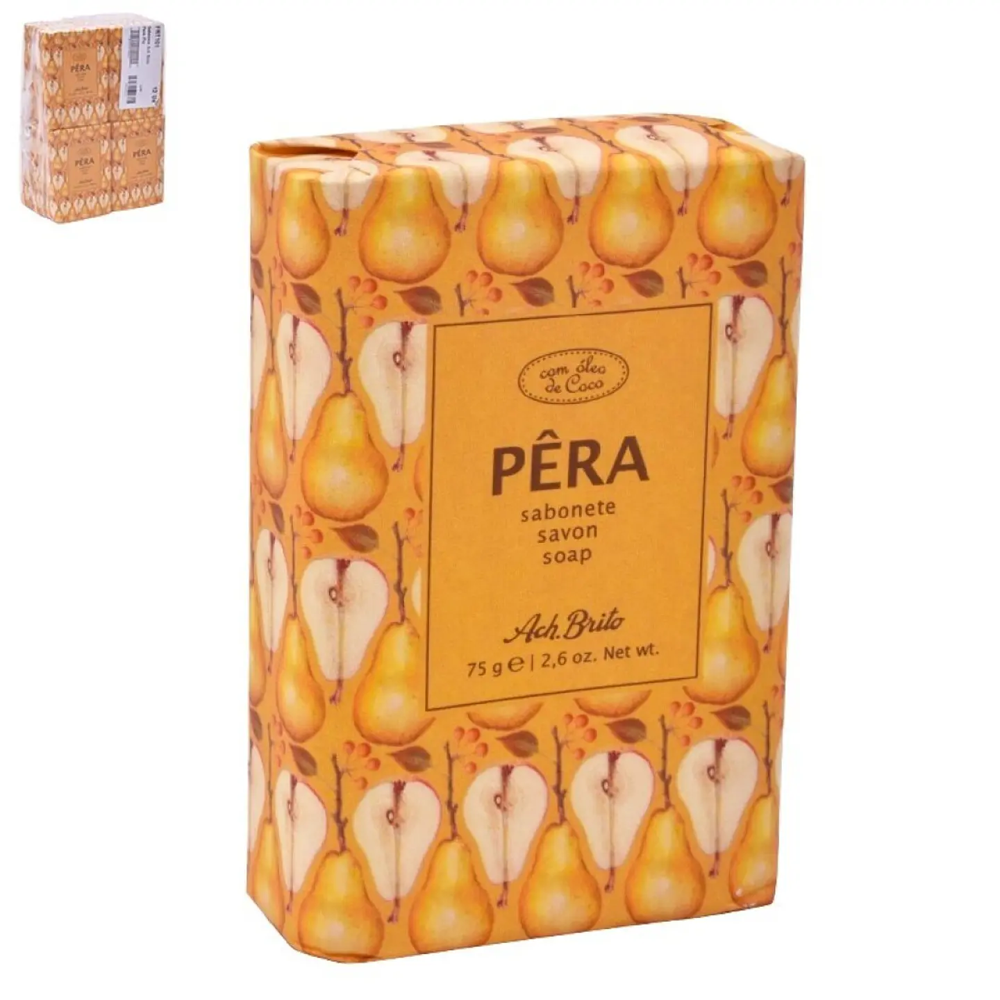 SABONETE ACHBRITO PERA 75GR 1