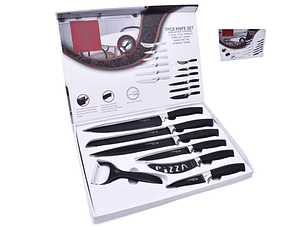 SET 6 FACAS+DESCASCADOR 2830-030-A 