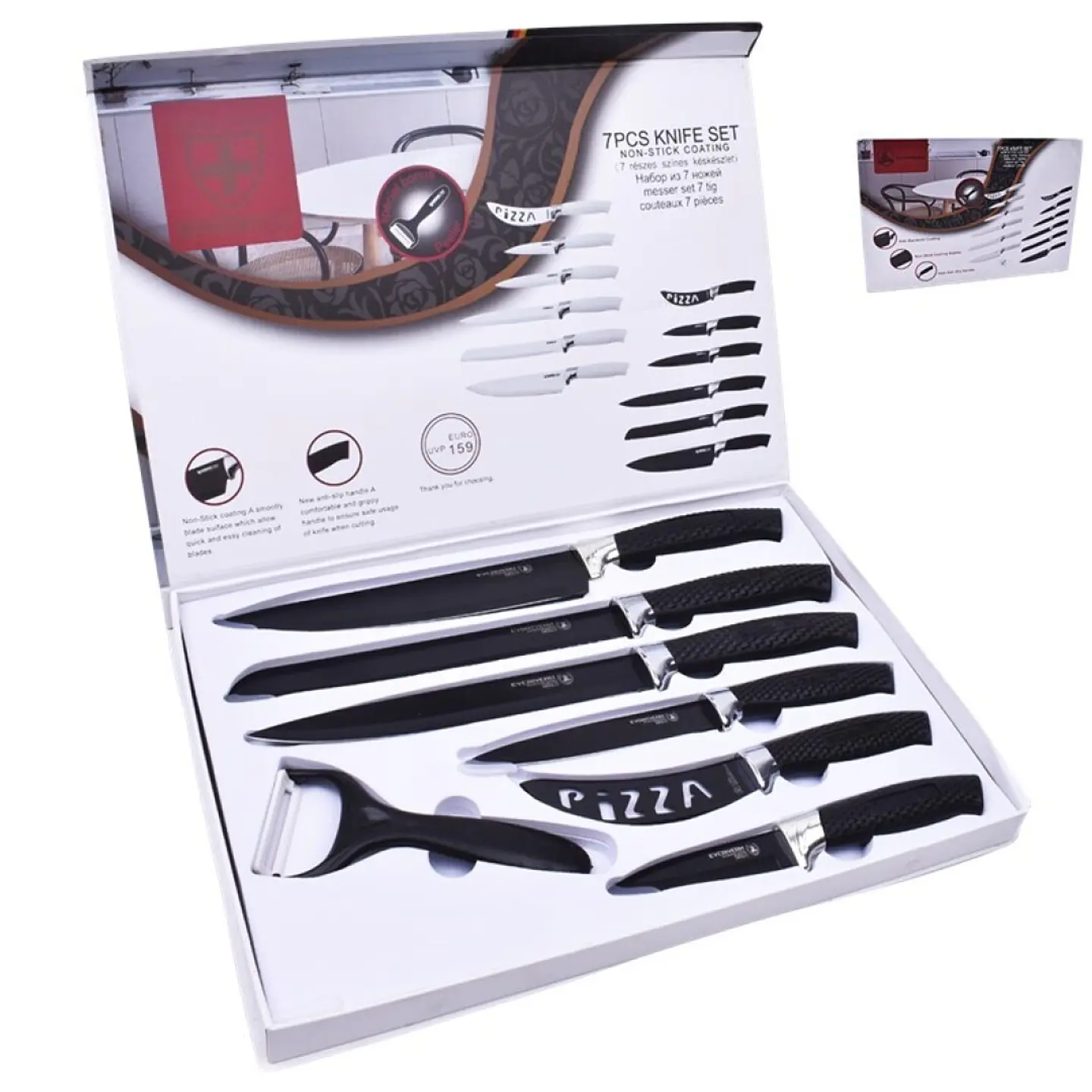 SET 6 FACAS+DESCASCADOR 2830-030-A  1