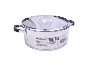 PANELA IND. INOX QUTTIN HELEOM 26CM 4,7 L