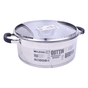 PANELA IND. INOX QUTTIN HELEOM 26CM 4,7 L