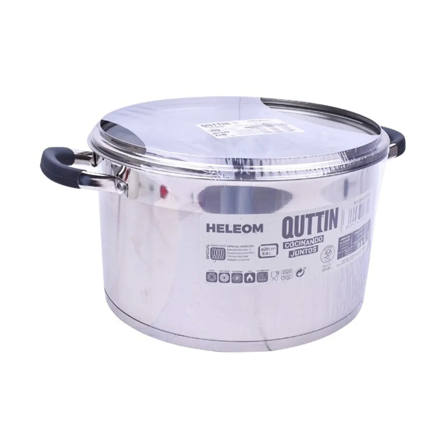 PANELA IND. 20CM 4L 8MM HELEOM 1