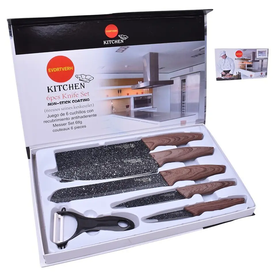 SET 5 FACAS+DESCASCADOR 2830-028 1
