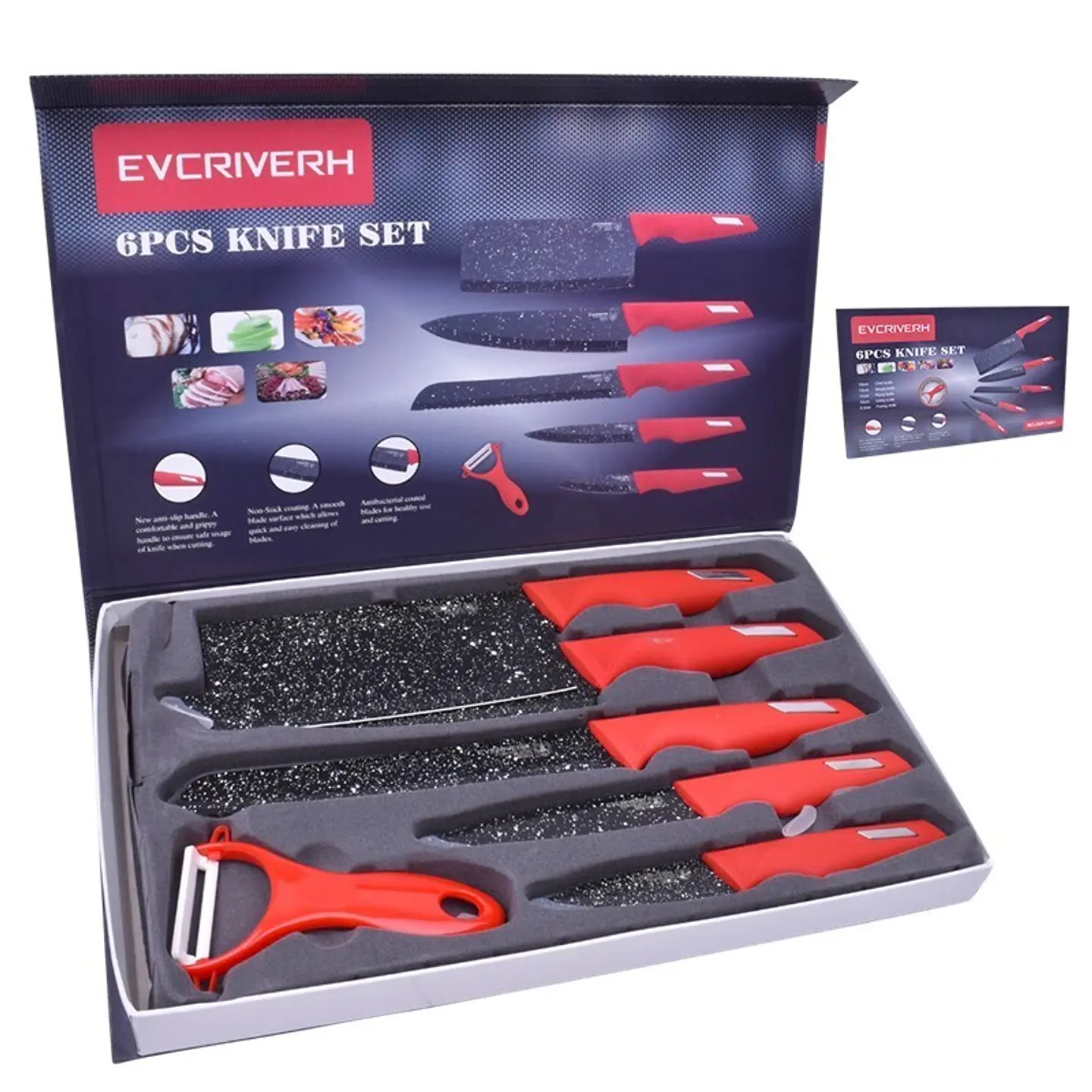 SET 5 FACAS+DESCASCADOR 1830-029 1