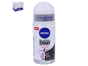 NIVEA DEO ROLL B&W INVIS ORIGIN 50ML