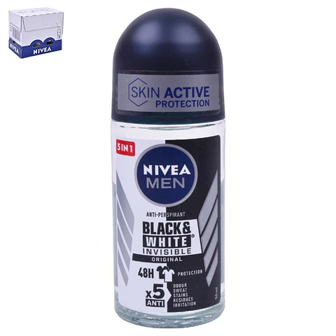NIVEA DEO ROLL MEN B&W ORIGIN 50ML