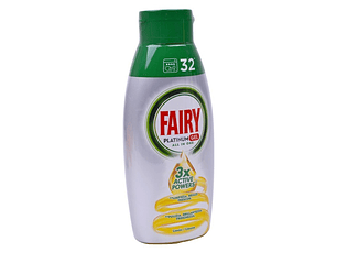 FAIRY PLATINUM GEL MAQ. LOIÇA 32D 650ML