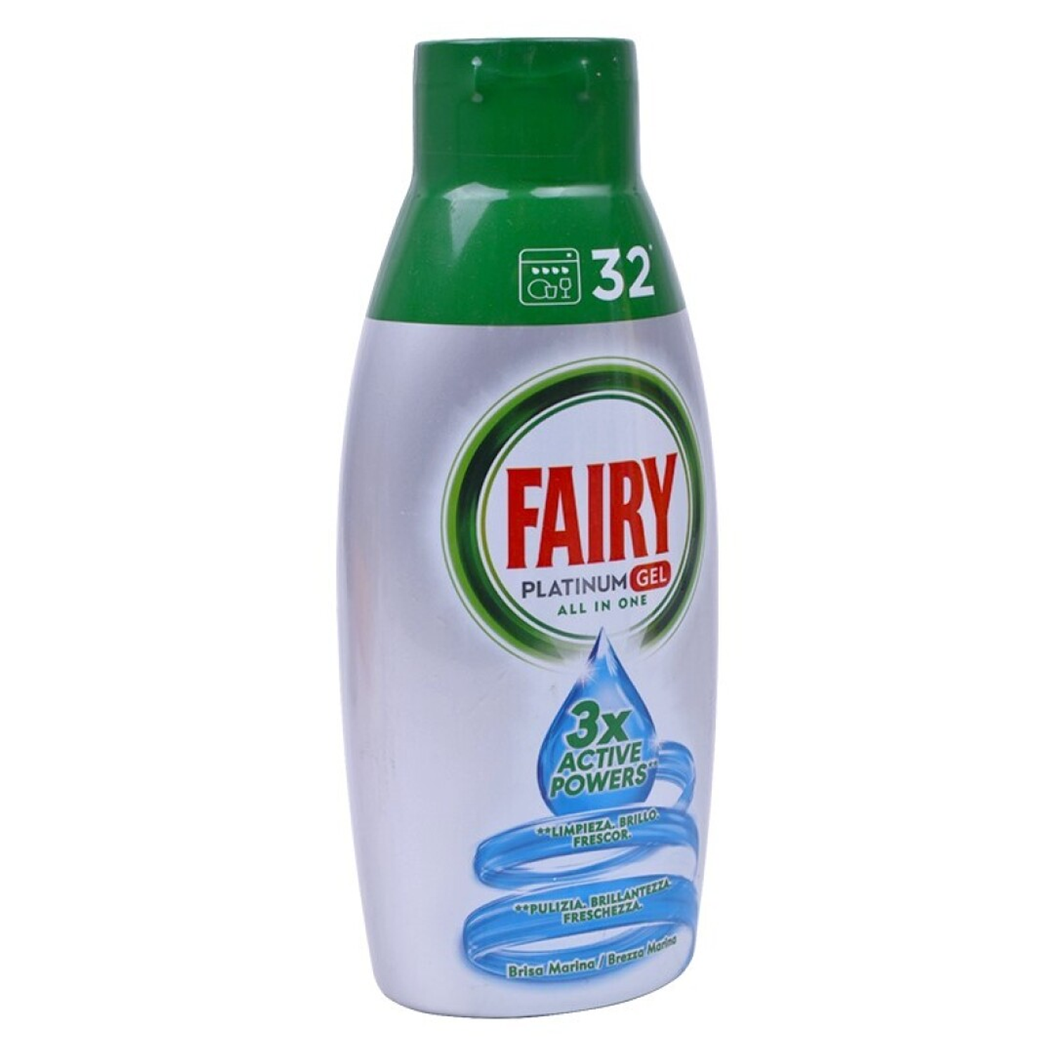 FAIRY PLATINUM GEL MAQ. LOIÇA 32D 650ML