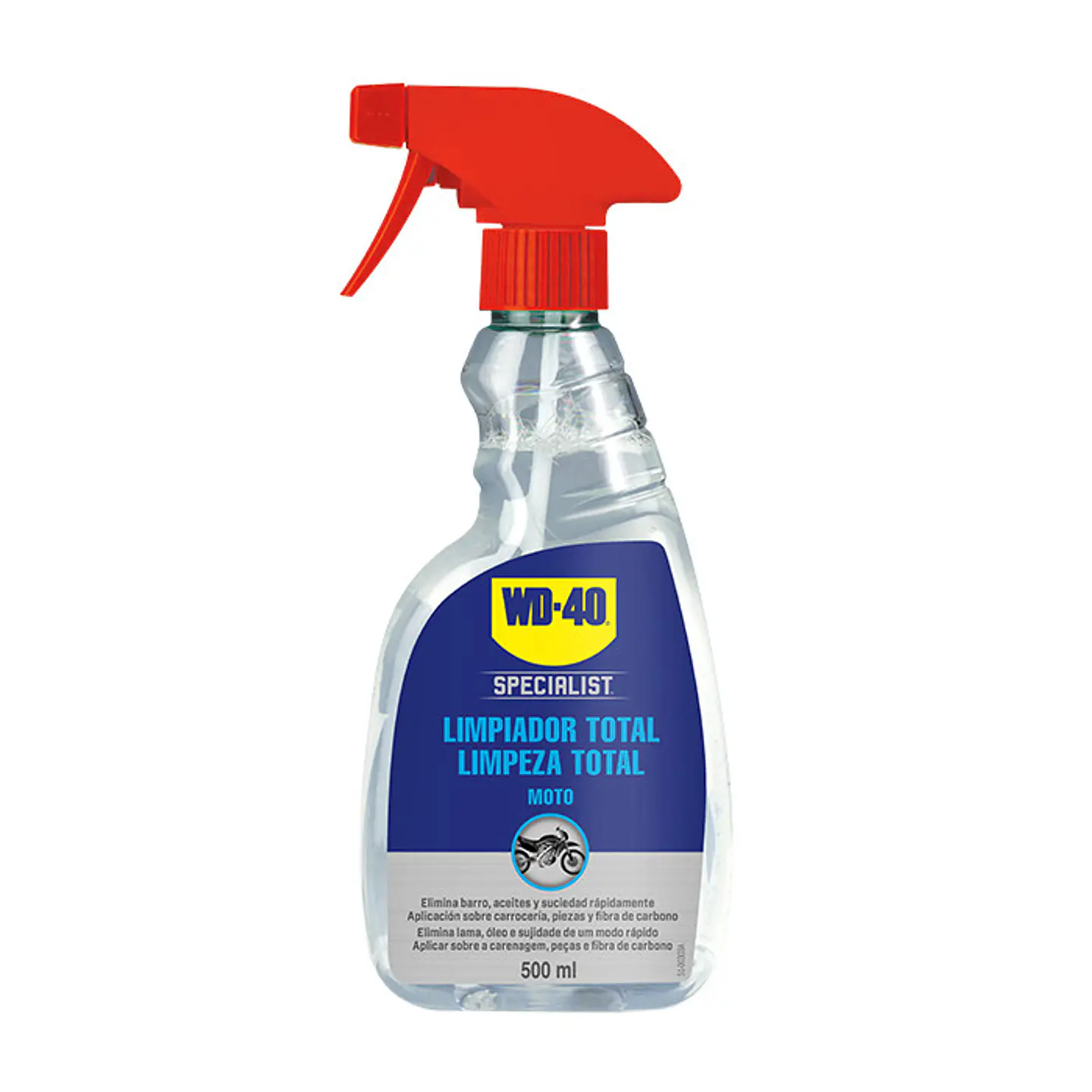 Spray WD-40 SPECIALIST Motorbike Limpeza Total 500ML 1