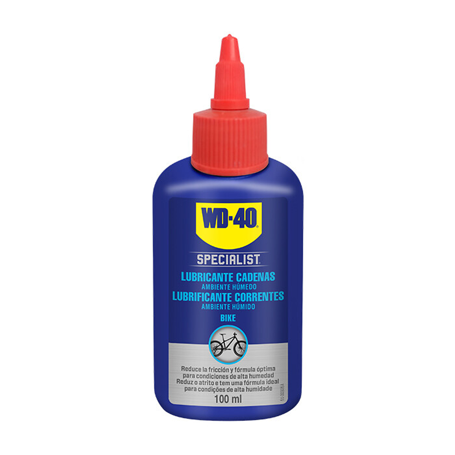 WD-40 SPECIALIST Bike Lubrificante Correntes Húmido 100ML