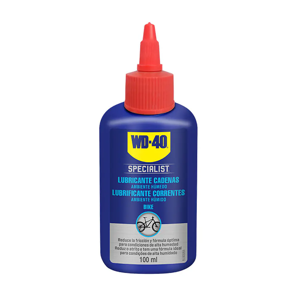WD-40 SPECIALIST Bike Lubrificante Correntes Húmido 100ML 1