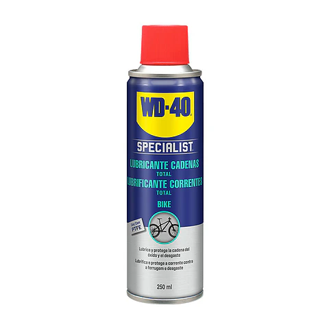 Spray WD-40 SPECIALIST Bike Lubrificante Correntes 250ML