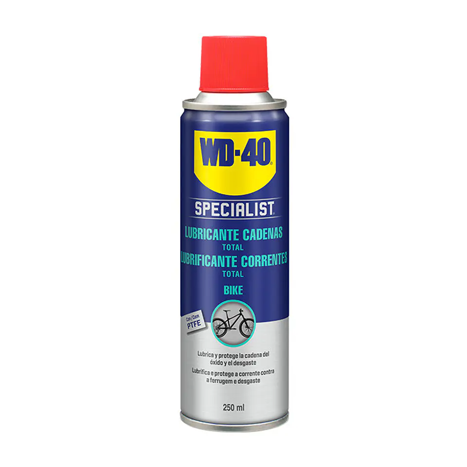 Spray WD-40 SPECIALIST Bike Lubrificante Correntes 250ML 1