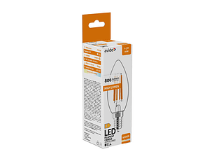 Lâmpada Avide LED Filamento CLB E14 6,5W 4000K