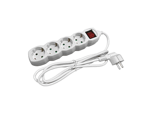 Extensão Entac 4 Tomadas 5MT 3x1,5MM com Interruptor