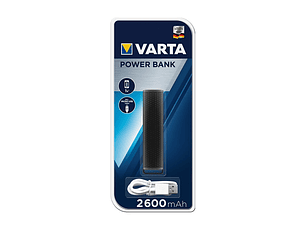 Powerbank Varta 2600MAH Preta