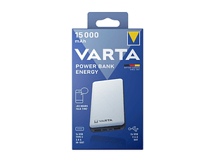 Powerbank Varta 15000MAH Cinza - COPIE