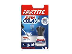 Super Cola 3 Loctite Pincel 5GR