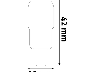 Lâmpada Avide LED G4 2W 3000K