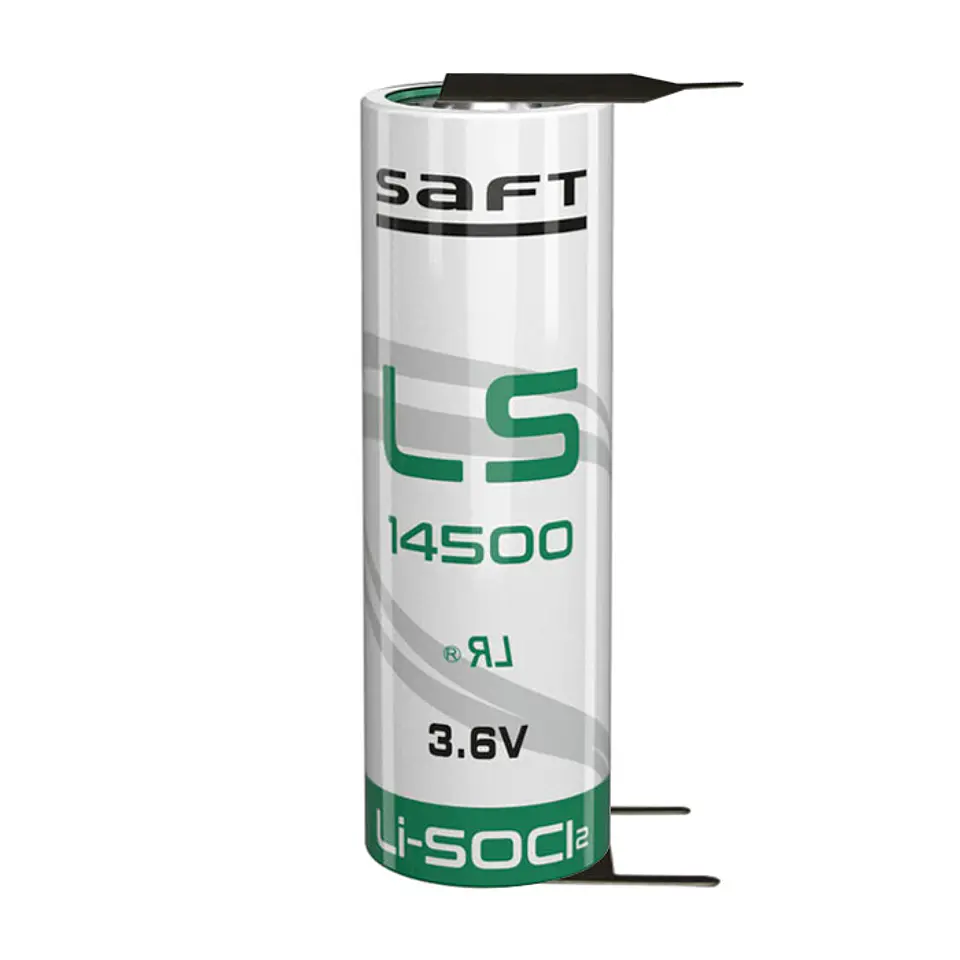 Pilhas SAFT Lithium AA LS14500 3,6V 3PF 1