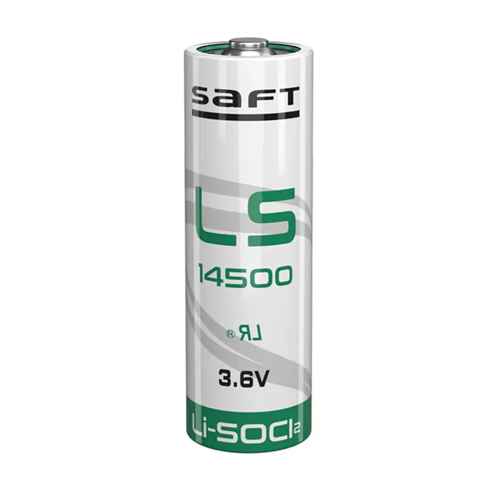 Pilhas SAFT Lithium AA LS14500 3,6V 1
