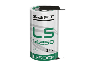 Pilhas SAFT Lithium 1/2AA LS14250 3PF 3,6V