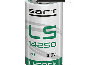 Pilhas SAFT Lithium 1/2AA LS14250 3PF 3,6V