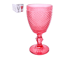 CONJ. 6 COPOS VERMELHOS 260ML