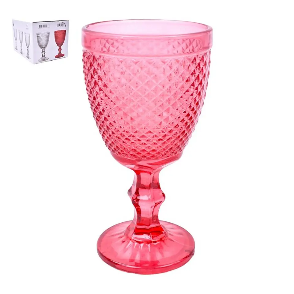 CONJ. 6 COPOS VERMELHOS 260ML 1