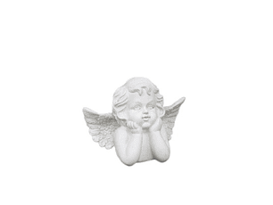 ANJO CERAMICA 15CM LUNA