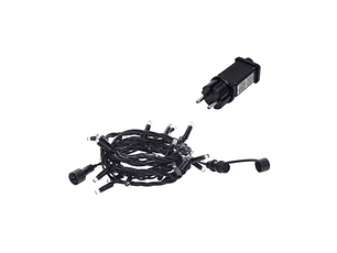 Luzes de Natal ENTAC Exterior 240LED 24M 3000K Prolongável