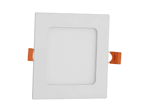 Painel Avide LED Quadrado de Embutir Branco 6W 4000K