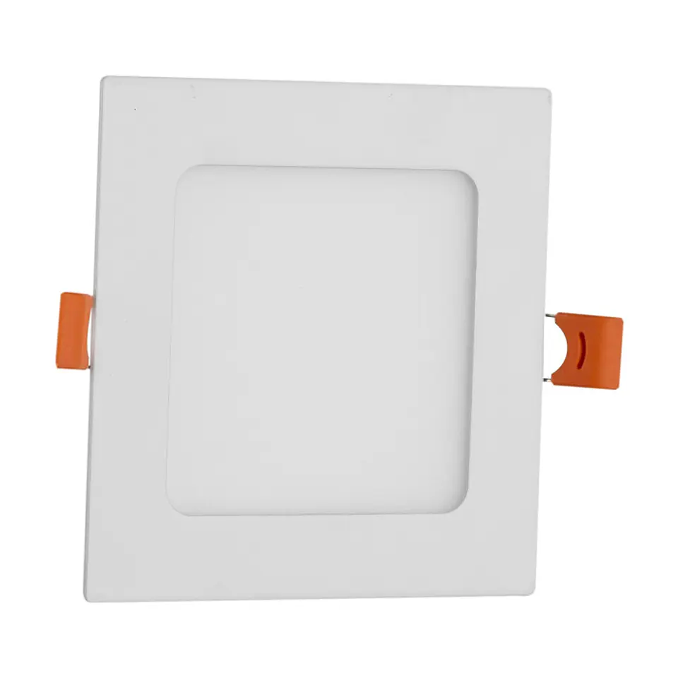 Painel Avide LED Quadrado de Embutir Branco 6W 4000K 2