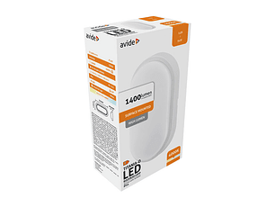 Aplique Avide LED Oval IP54 14W 4000K
