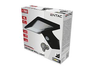 Aplique Entac LED Solar 4W Sensor