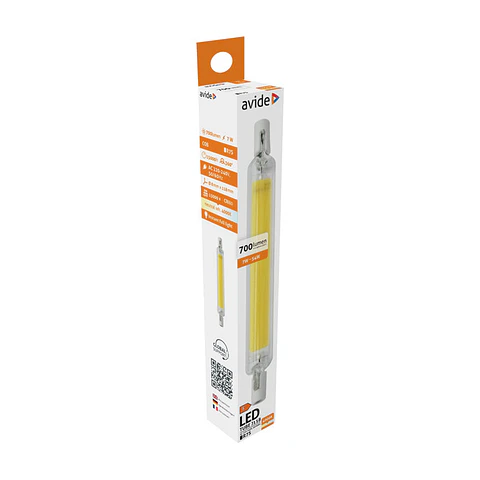 Lâmpada Avide LED COB R7S 118MM 7W 4000K