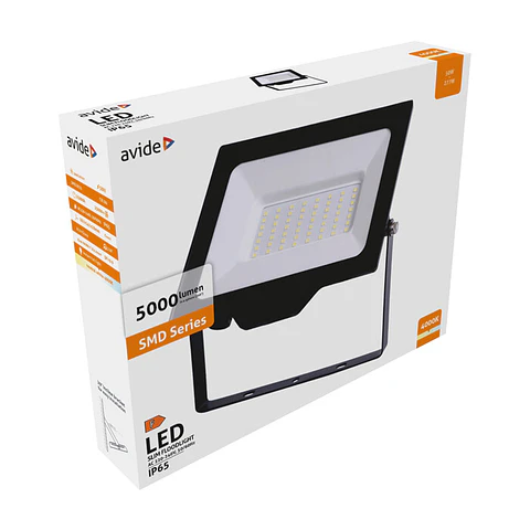 Projetor Avide LED SLIM 50W 4000K