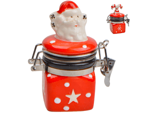 FRASCO PORCELANA QUAD. 9,5CM